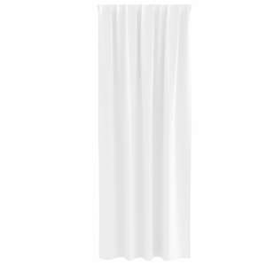 Závěsy na zatemnění s kroužky 2 pcs Jasně bílá 260 x 140 cm - obrázek 4