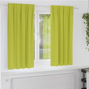 Závěsy na zatemnění s kroužky 2 pcs Zelená 175 x 140 cm - obrázek 1