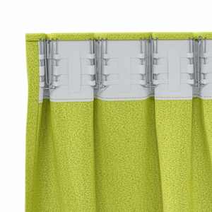 Závěsy na zatemnění s kroužky 2 pcs Zelená 260 x 140 cm - obrázek 5
