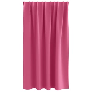 Závěsy na zatemnění s kroužky 2 pcs Jasně růžová 140 x 140 cm - obrázek 4