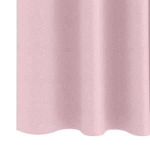 Závěsy na zatemnění s kroužky 2 pcs Bledě růžová 260 x 140 cm - obrázek 6