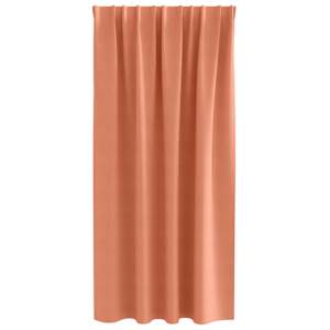 Závěsy na zatemnění s kroužky 2 pcs Cihlová 175 x 140 cm - obrázek 4