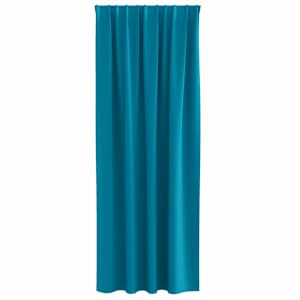 Závěsy na zatemnění s kroužky 2 pcs Tyrkysová 225 x 140 cm - obrázek 4