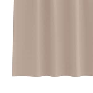 Závěsy na zatemnění s kroužky 2 pcs Taupe 245 x 140 cm - obrázek 6