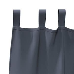 Závěsy na zatemnění s kroužky 2 pcs Antracit 245 x 140 cm - obrázek 5