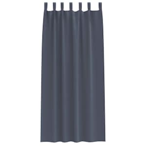 Závěsy na zatemnění s kroužky 2 pcs Antracit 245 x 140 cm - obrázek 4