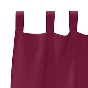 Závěsy na zatemnění s kroužky 2 pcs Víno Červené 225 x 140 cm - obrázek 5