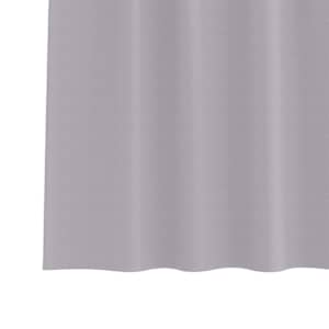 Závěsy na zatemnění s kroužky 2 pcs Metalická šedá 225 x 140 cm - obrázek 6