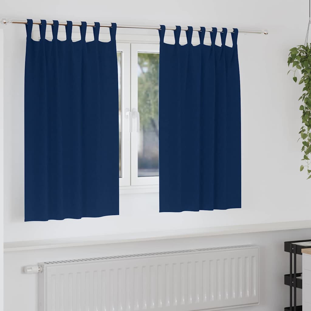 Kardinaid kardinatega 2 pcs Tumesinine Polüester