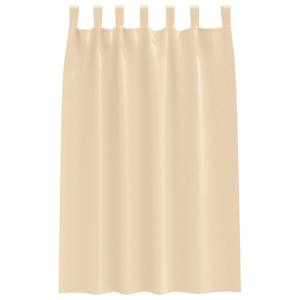 Závěsy na zatemnění s kroužky 2 pcs Krémová 175 x 140 cm - obrázek 4