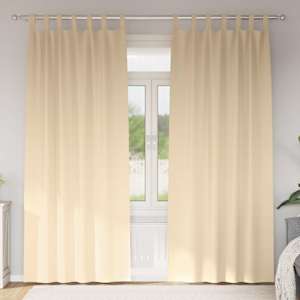 Závěsy na zatemnění s kroužky 2 pcs Krémová 260 x 140 cm - obrázek 1