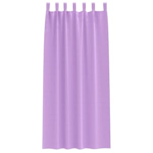 Závěsy na zatemnění s kroužky 2 pcs Fialová 260 x 140 cm - obrázek 4