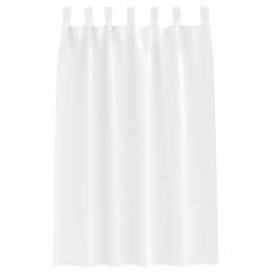 Závěsy na zatemnění s kroužky 2 pcs Úplně bílá 175 x 140 cm - obrázek 4