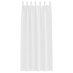 Závěsy na zatemnění s kroužky 2 pcs Úplně bílá 225 x 140 cm - obrázek 4