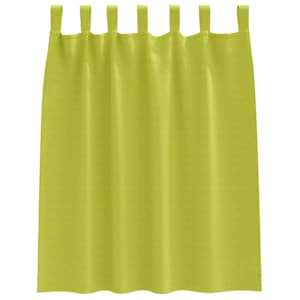 Závěsy na zatemnění s kroužky 2 pcs Zelená 140 x 140 cm - obrázek 4