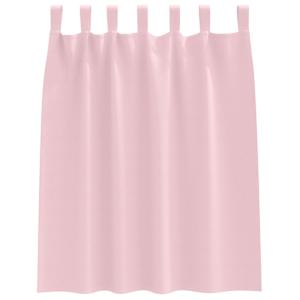 Závěsy na zatemnění s kroužky 2 pcs Bledě růžová 140 x 140 cm - obrázek 4