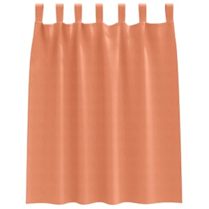 Závěsy na zatemnění s kroužky 2 pcs Cihlová 140 x 140 cm - obrázek 4