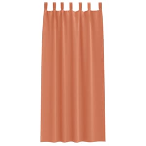 Závěsy na zatemnění s kroužky 2 pcs Cihlová 260 x 140 cm - obrázek 4