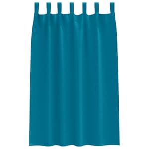 Závěsy na zatemnění s kroužky 2 pcs Tyrkysová 175 x 140 cm - obrázek 4