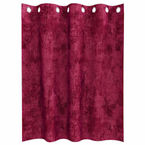 Sametové závěsy 2 pcs Víno Červené 140 x 140 cm samet - obrázek 4