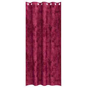 Sametové závěsy 2 pcs vínová červená 225 x 140 cm samet - obrázek 4