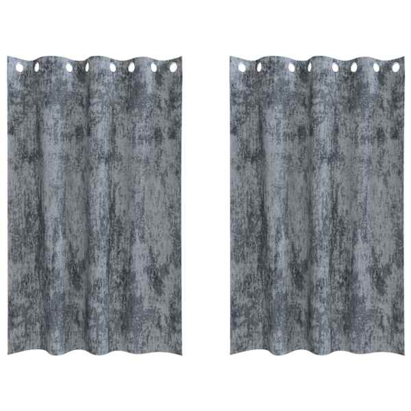 vidaXL Satiinist kardinad 2 tk H&otilde;behall 175 x 140 cm Samet