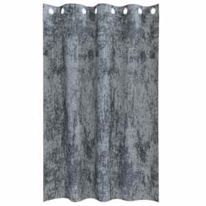 Sametové závěsy 2 pcs Stříbrně šedá 175 x 140 cm samet - obrázek 4