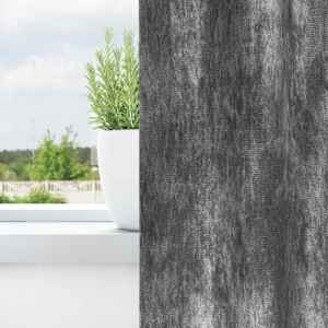 Sametové závěsy se záclonami 2 pcs Šedá 140 x 140 cm samet - obrázek 3
