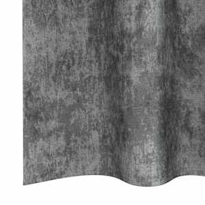 Sametové závěsy se záclonami 2 pcs Šedá 245 x 140 cm samet - obrázek 6