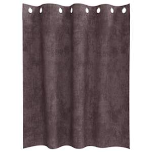 Sametové závěsy se záclonami 2 pcs Hnědá 140 x 140 cm samet - obrázek 4