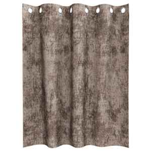 Sametové závěsy 2 pcs Cappuccino 140 x 140 cm samet - obrázek 4