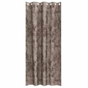 Sametové závěsy 2 pcs Cappuccino 225 x 140 cm samet - obrázek 4