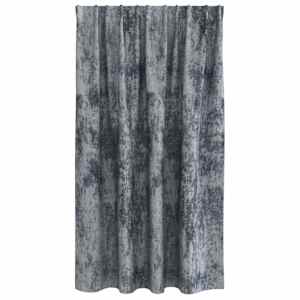 Sametové závěsy 2 pcs Stříbrně šedá 140 x 140 cm samet - obrázek 4