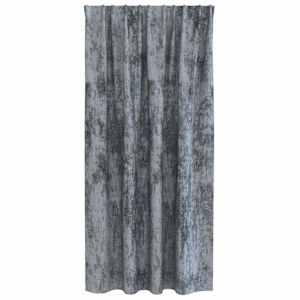Sametové závěsy 2 pcs Stříbrně šedá 175 x 140 cm samet - obrázek 4