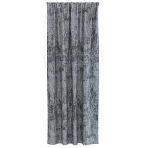 Sametové závěsy 2 pcs Stříbrně šedá 225 x 140 cm samet - obrázek 4