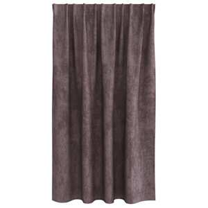 Sametové závěsy se záclonami 2 pcs Hnědá 140 x 140 cm samet - obrázek 4