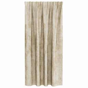Sametové závěsy se záclonami 2 pcs Krémová 175 x 140 cm samet - obrázek 4