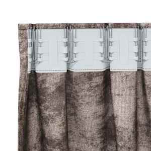 Sametové závěsy 2 pcs Cappuccino 140 x 140 cm samet - obrázek 5