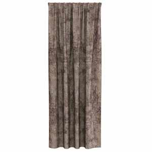 Sametové závěsy 2 pcs Cappuccino 260 x 140 cm samet - obrázek 4