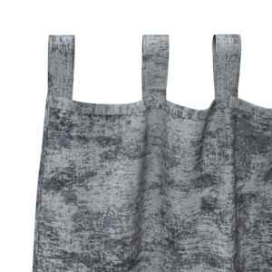 Sametové závěsy 2 pcs Stříbrně šedá 175 x 140 cm samet - obrázek 5