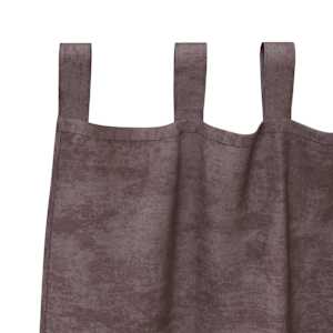 Sametové závěsy se záclonami 2 pcs Hnědá 140 x 140 cm samet - obrázek 5