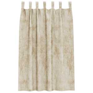 Sametové závěsy se záclonami 2 pcs Krémová 175 x 140 cm samet - obrázek 4