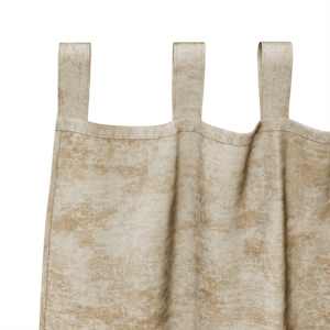 Sametové závěsy se záclonami 2 pcs Krémová 225 x 140 cm samet - obrázek 5