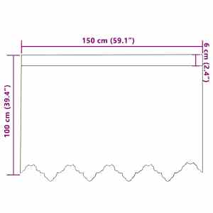 Čipkový Závěs se záclonami Bílá 100 x 150 cm Polyester - obrázek 8