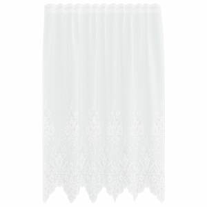 Čipkový Závěs se záclonami Bílá 180 x 150 cm Polyester - obrázek 2