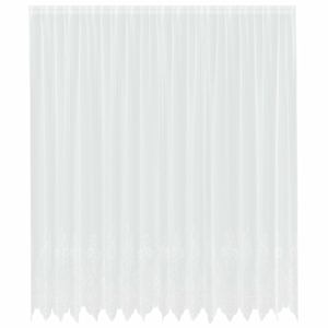 Čipkový Závěs se záclonami Bílá 300 x 400 cm Polyester - obrázek 2