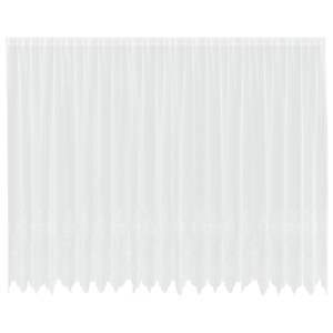 Čipkový Závěs se záclonami Bílá 220 x 500 cm Polyester - obrázek 2