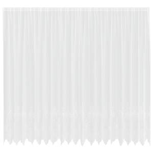Čipkový Závěs se záclonami Bílá 260 x 500 cm Polyester - obrázek 2