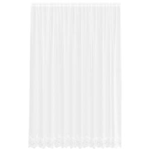 Čipkový Závěs se záclonami Bílá 280 x 300 cm Polyester - obrázek 2