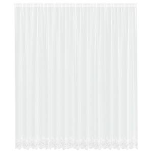 Čipkový Závěs se záclonami Bílá 400 ×300 cm Polyester - obrázek 2
